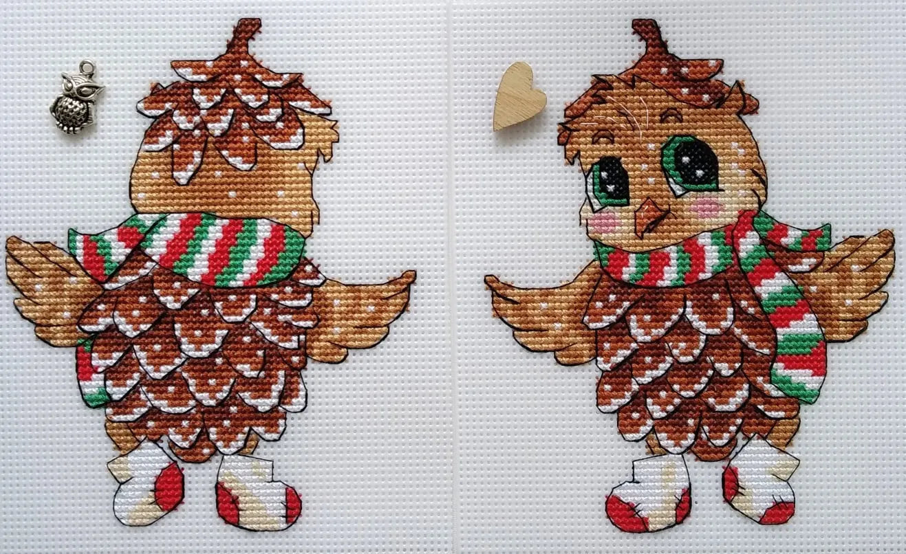 I am a little pinecone! - PDF Cross Stitch Pattern