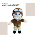 Pocket Edition Amelia Earhart Plush Doll