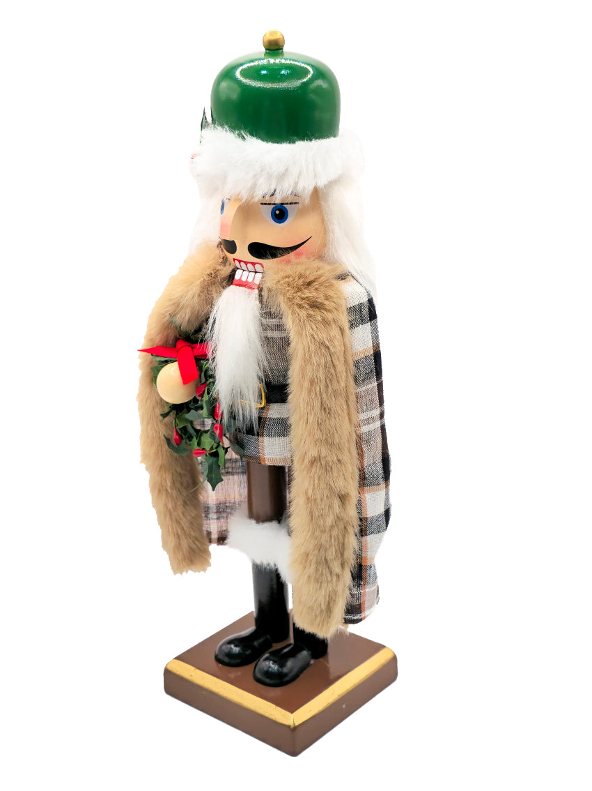 Christmas Wreath Wooden Nutcracker F07AM9-23-N01890A