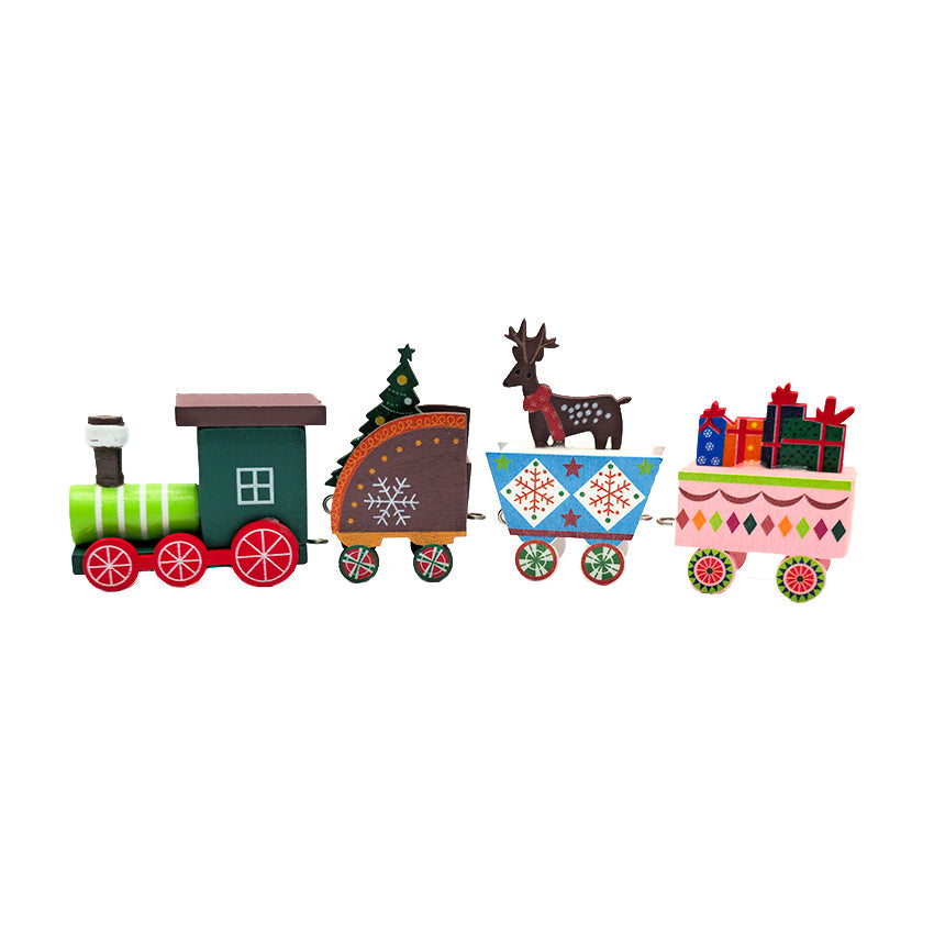 Reindeer Christmas Train Ornament F07AM9-31E