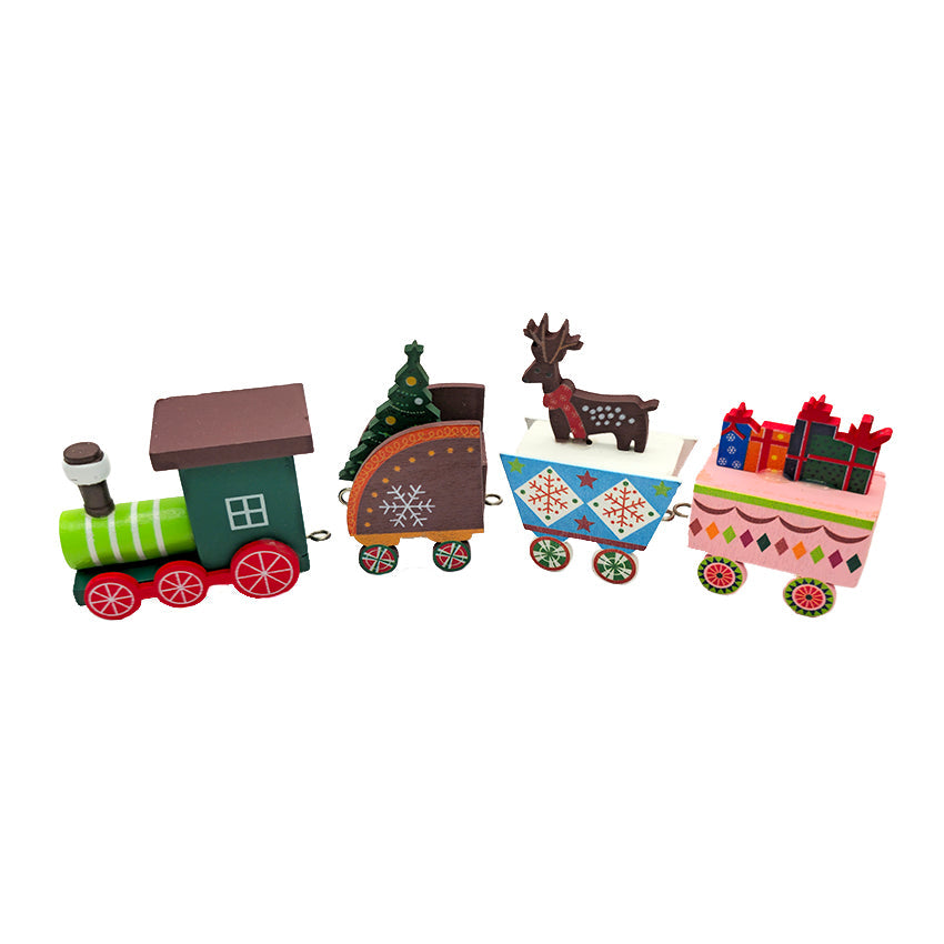 Reindeer Christmas Train Ornament F07AM9-31E