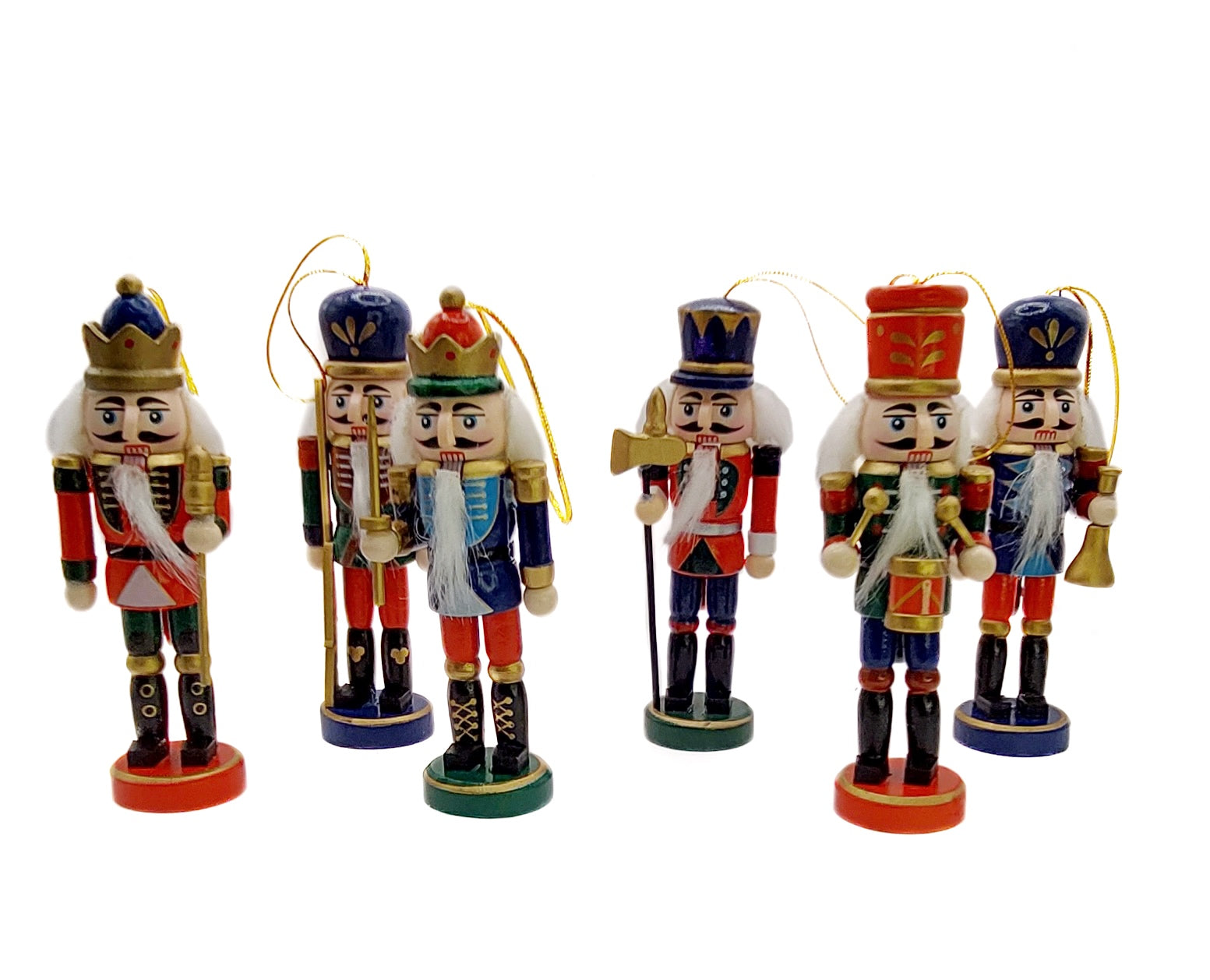Classic Wooden Nutcracker Decoration by Wizardi F07M14-6-N01617