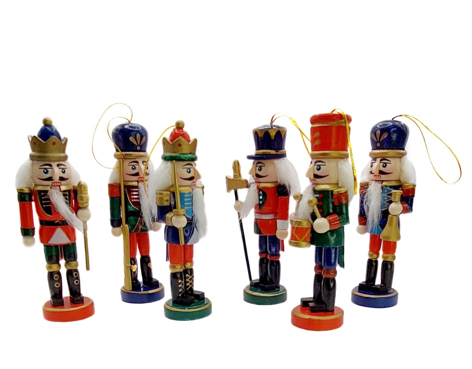Classic Wooden Nutcracker Decoration by Wizardi F07M14-6-N01617