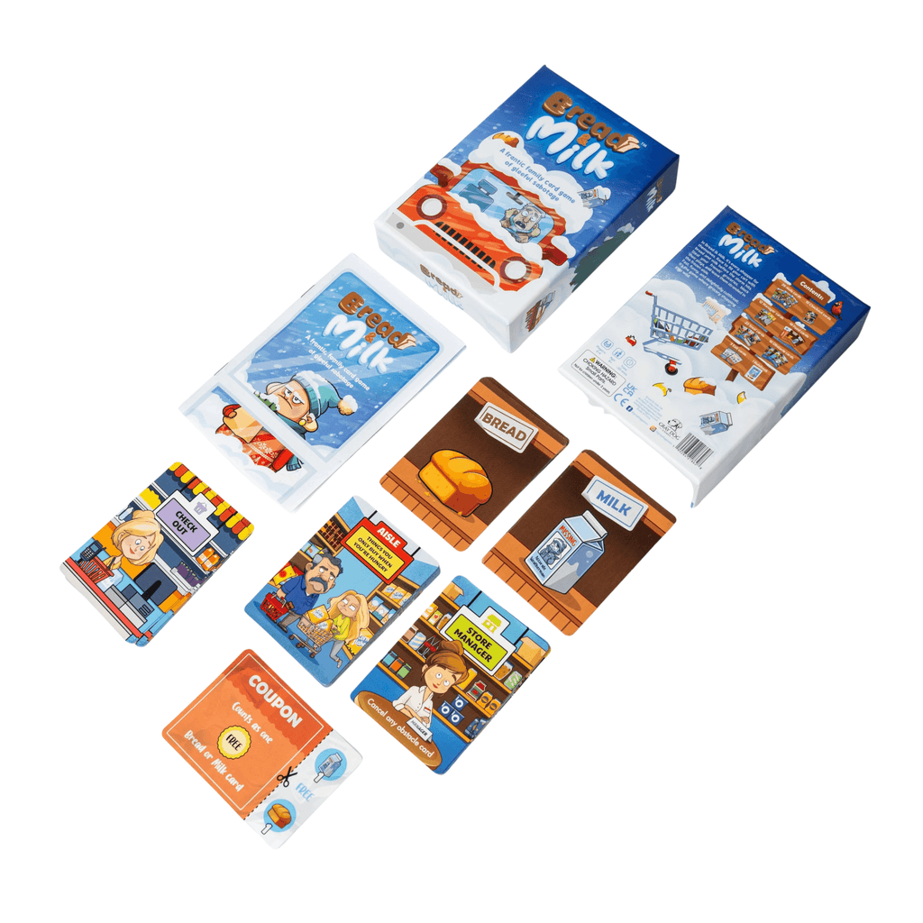 Bread & Milk Family Card Game - Ages 8+
