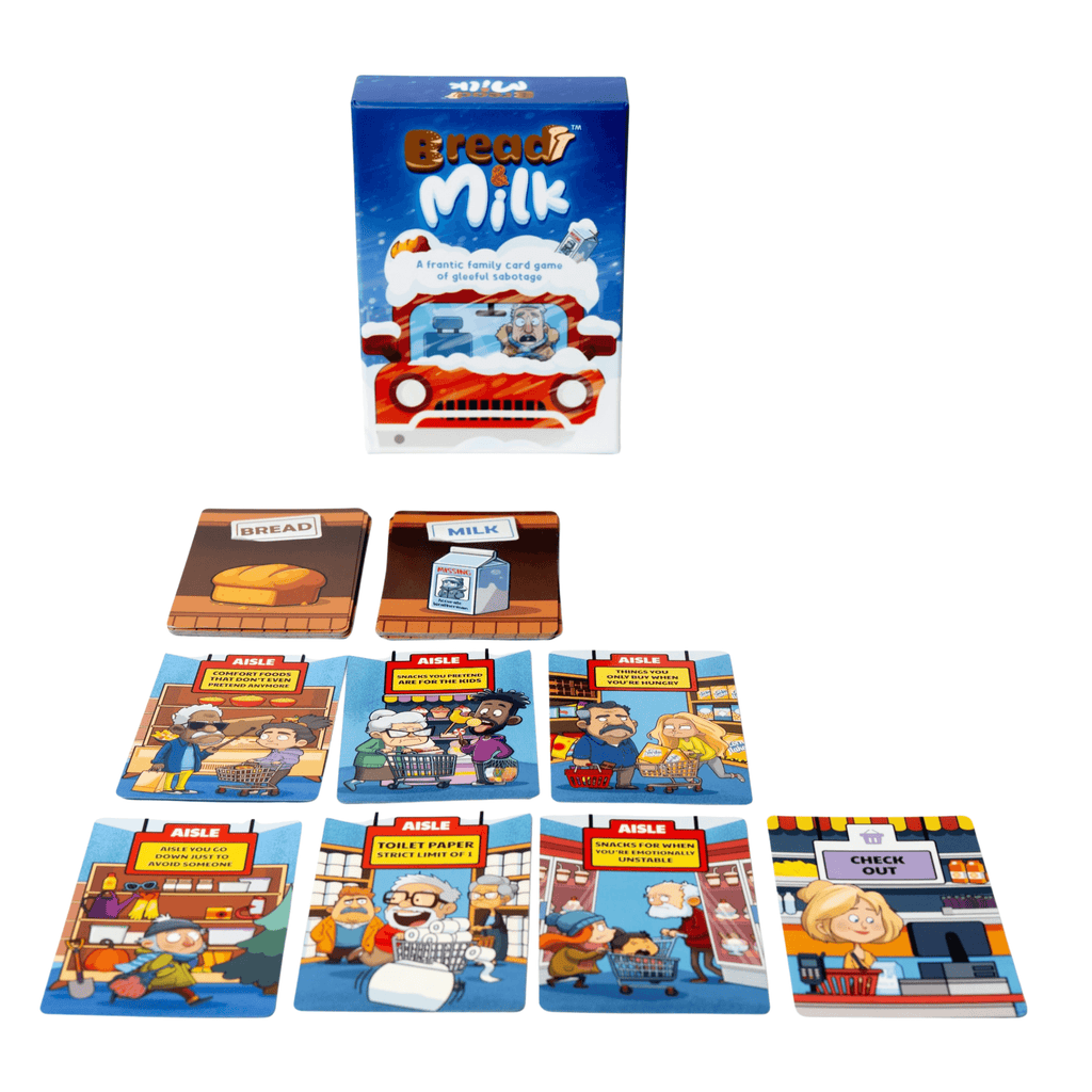 Bread & Milk Family Card Game - Ages 8+