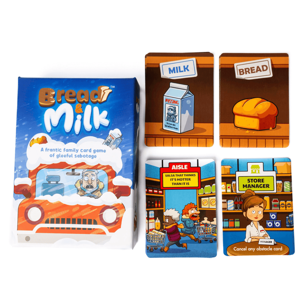 Bread & Milk Family Card Game - Ages 8+