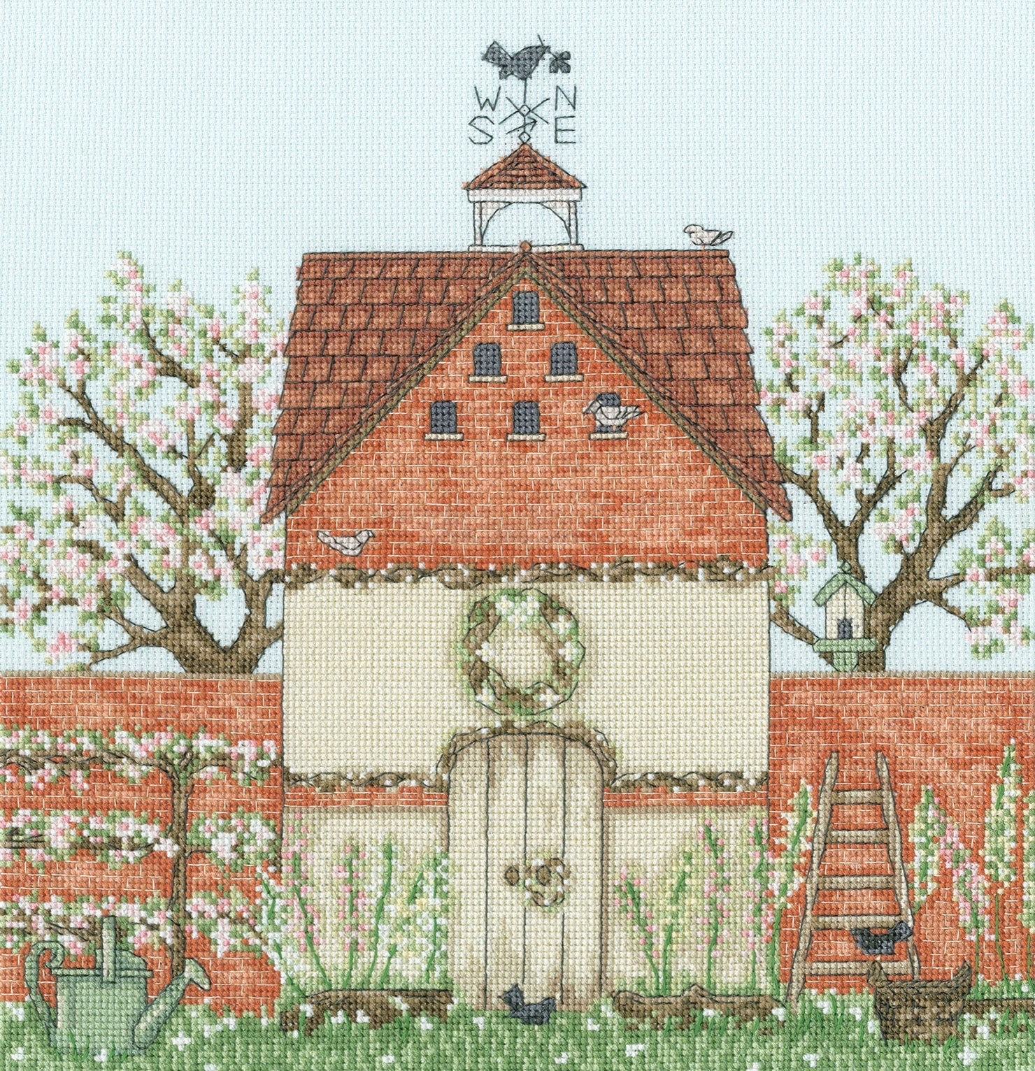 Dovecote Counted Cross Stitch Kit by Bothy Threads XSS22