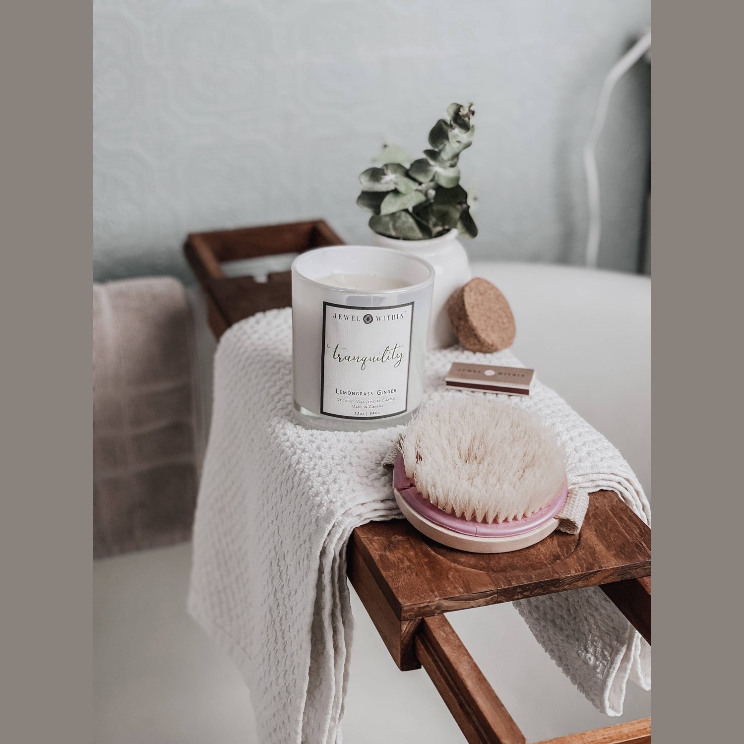 Tranquility Candle with  Sterling Silver Jewelry Inside