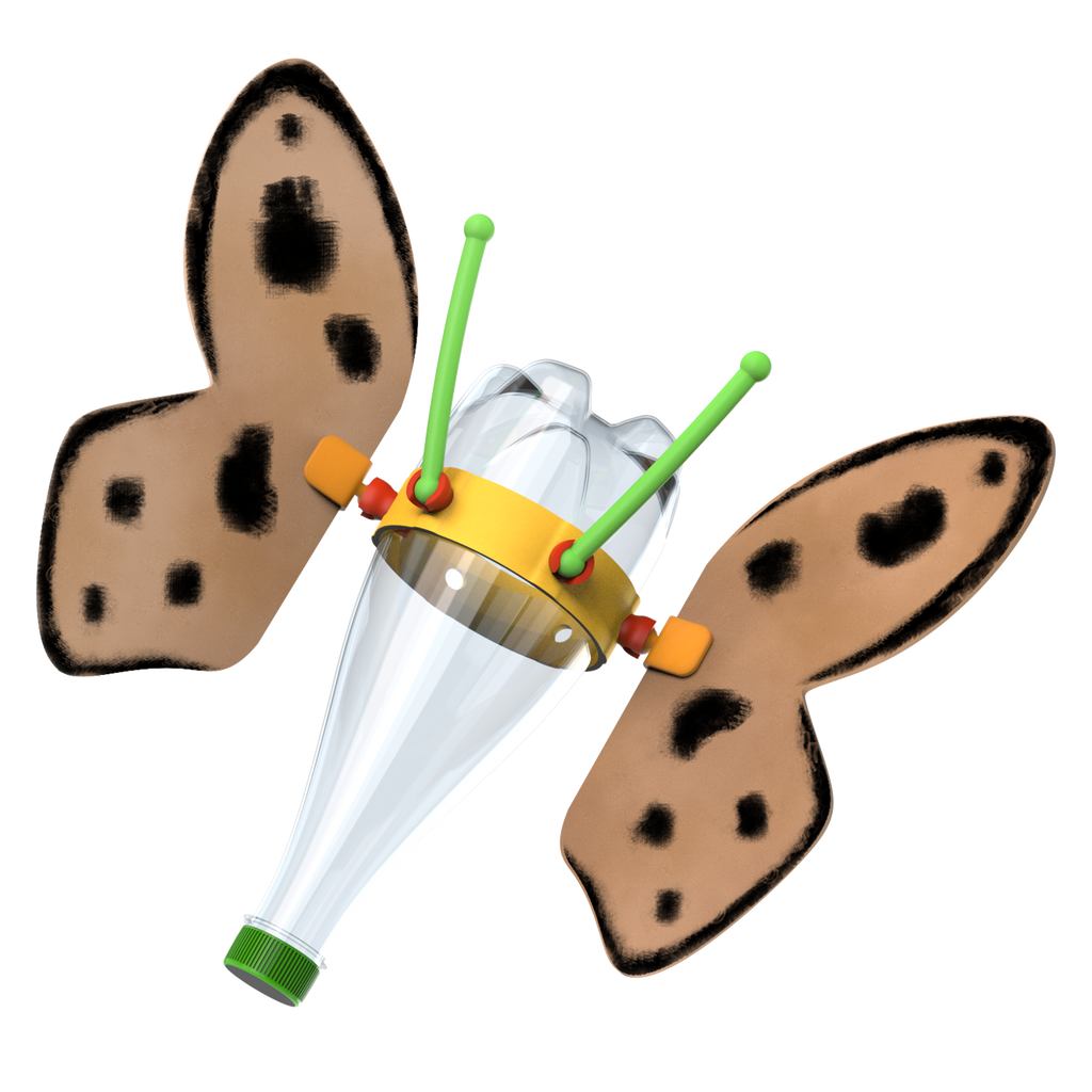 Oddy Arts and Crafts Butterfly Building Kit