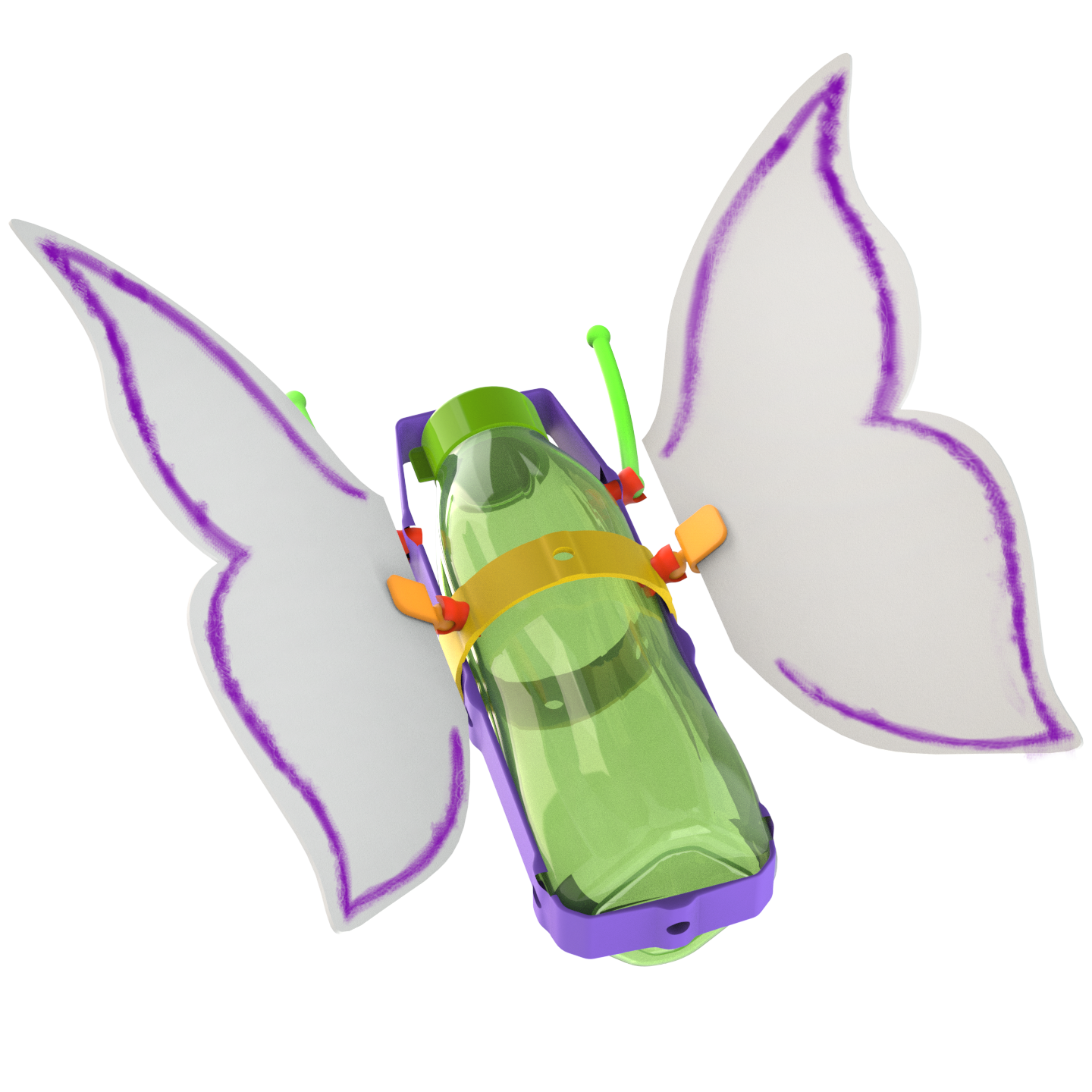 Oddy Arts and Crafts Butterfly Building Kit